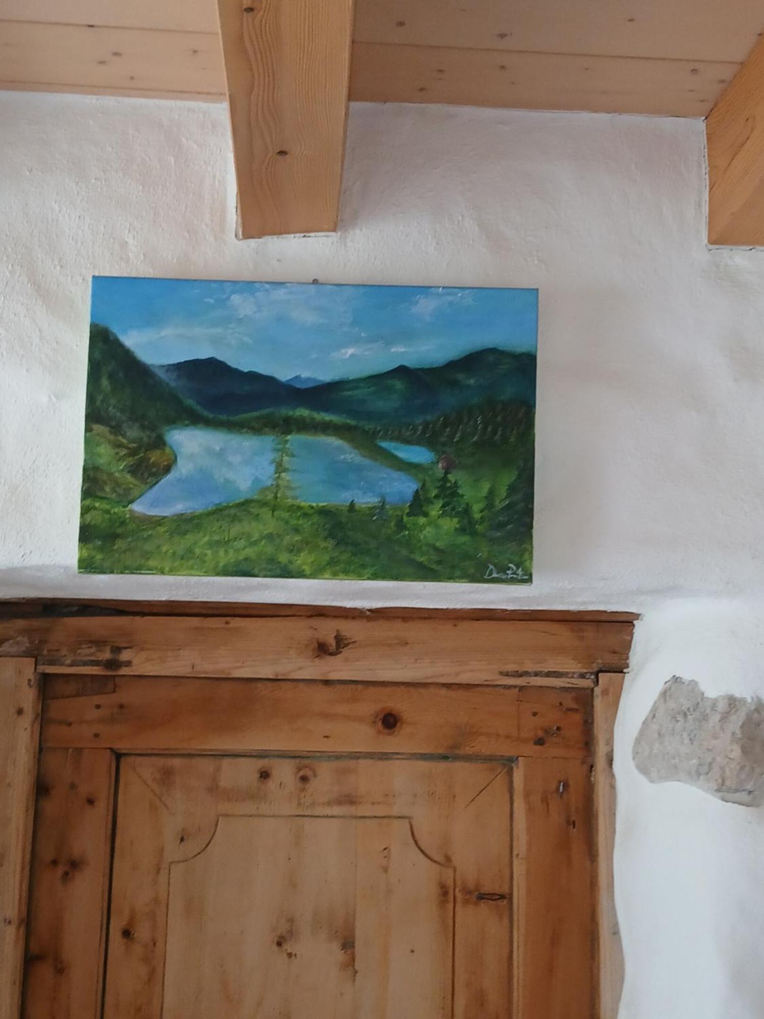 Beb La Stube Dei Partel Panzió Ziano di Fiemme Kültér fotó