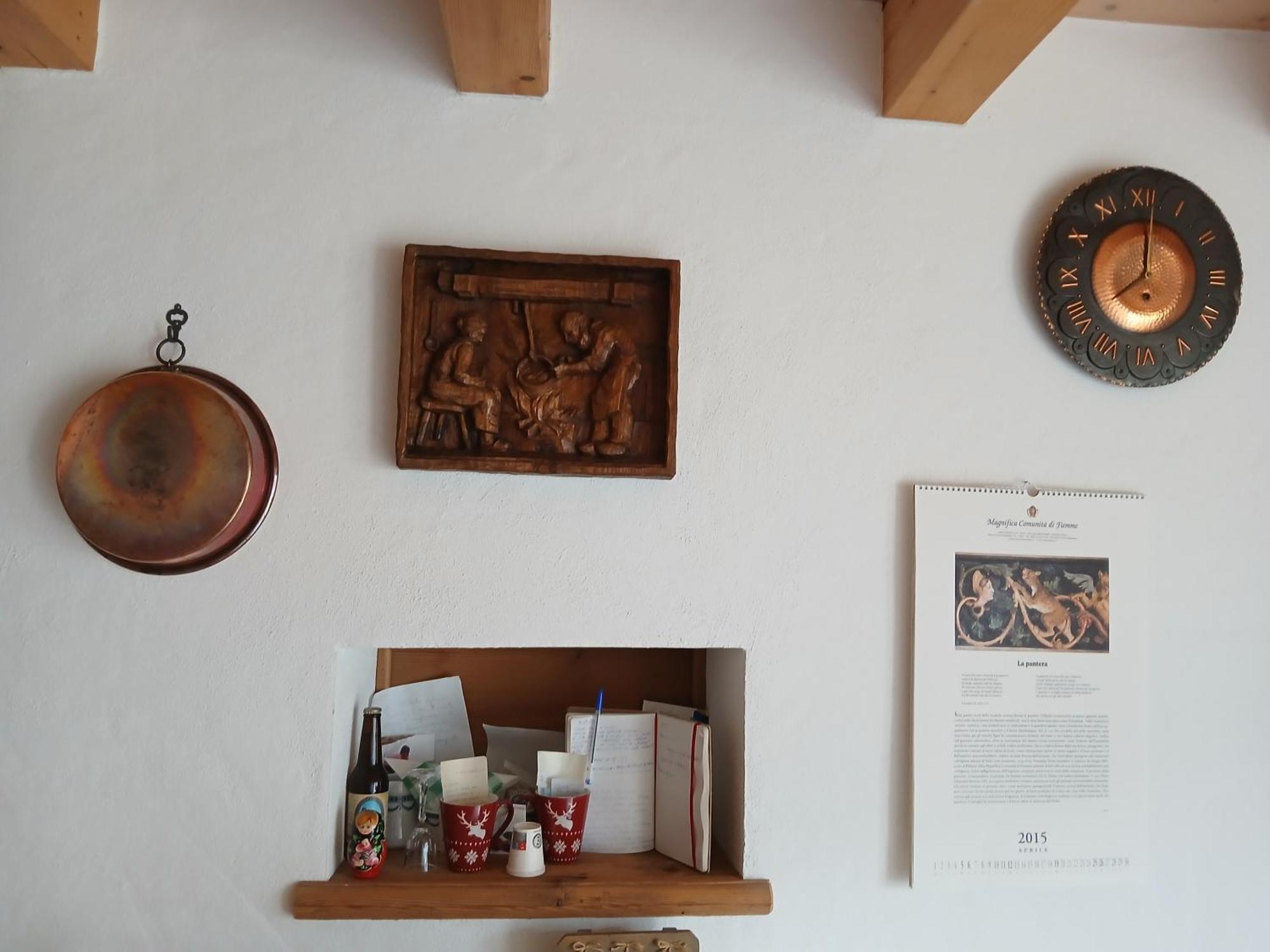 Beb La Stube Dei Partel Panzió Ziano di Fiemme Kültér fotó
