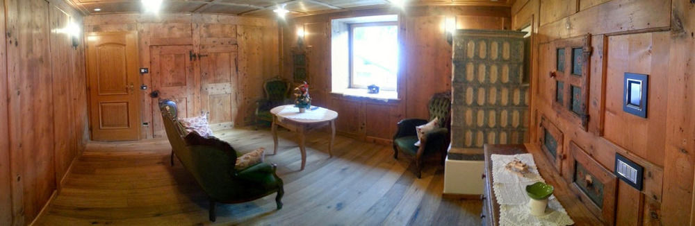 Beb La Stube Dei Partel Panzió Ziano di Fiemme Kültér fotó